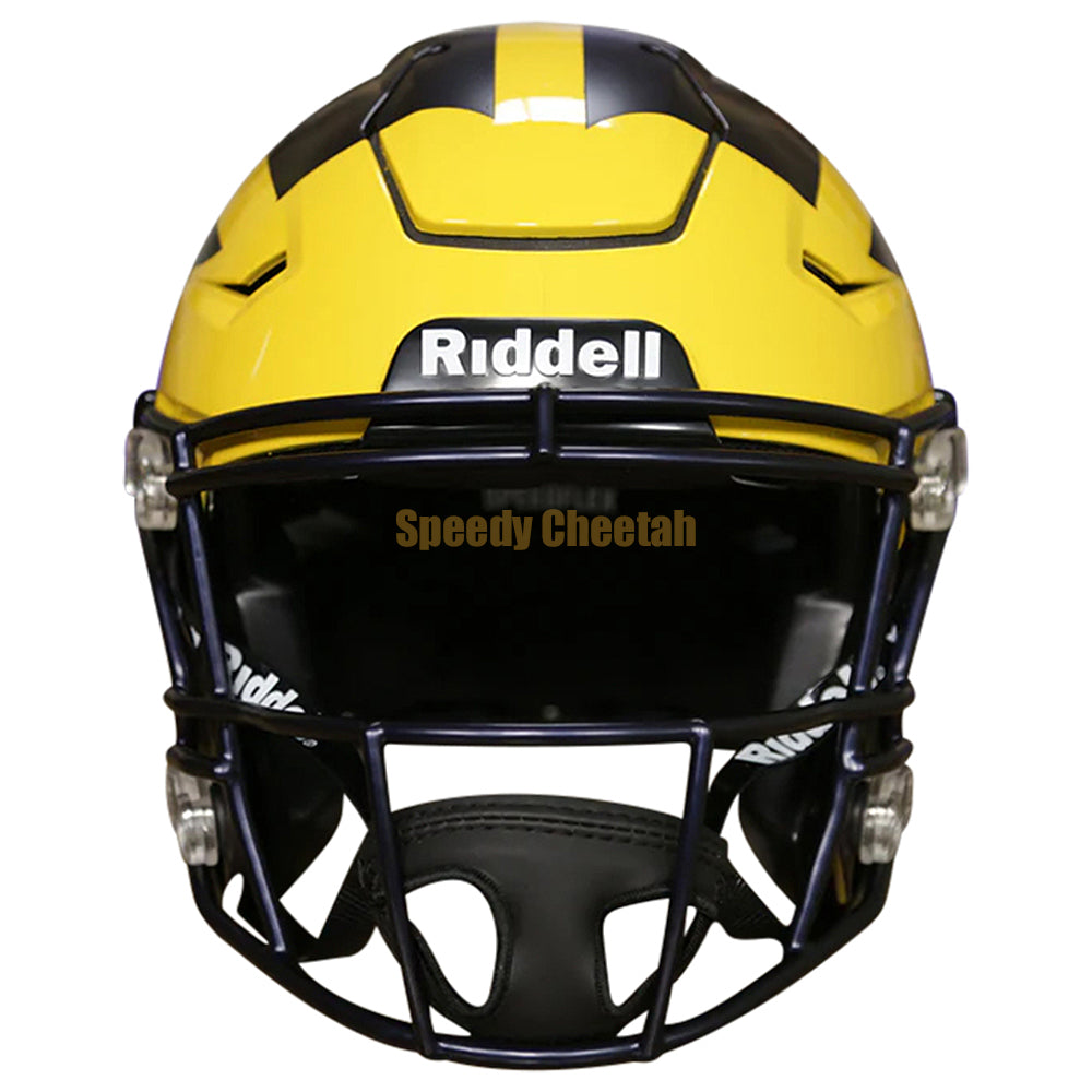 Michigan Wolverines Riddell SpeedFlex Authentic Helmet Michigan Wolverines Riddell SpeedFlex Authentic Helmet