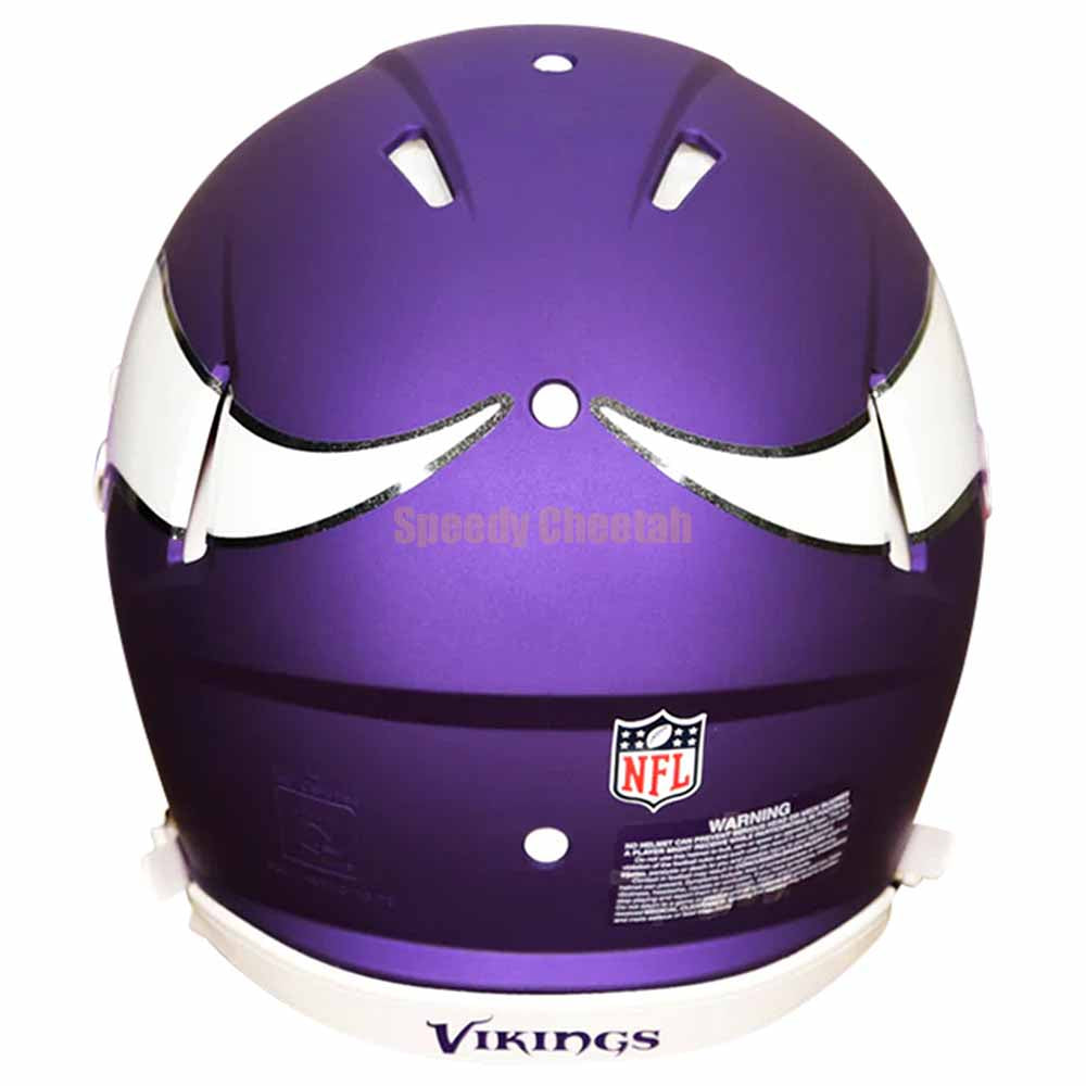 brogies bikewear nfl minnesota vikings motorcycle half helmets Minnesota Vikings Riddell Speed Authentic Helmet – The Speedy Cheetah