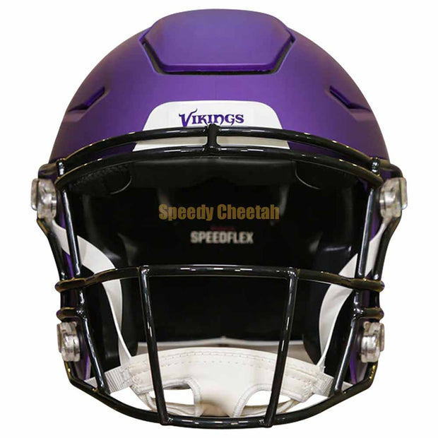 Minnesota Vikings Riddell SpeedFlex Authentic Helmet Front View