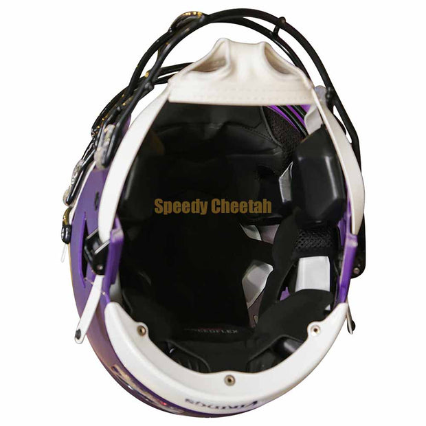 Minnesota Vikings Riddell SpeedFlex Authentic Helmet Inside View