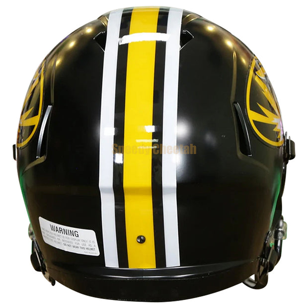 Missouri Tigers Riddell Speed Replica Helmet - Anodized Black