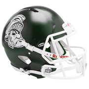 MSU Spartans Riddell Speed Authentic Helmet - Gruff Sparty