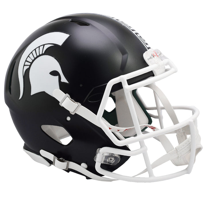 MSU Spartans Riddell Speed Authentic Helmet - Green