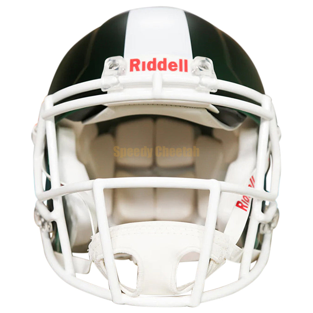 MSU Spartans Riddell Speed Authentic Helmet - Green