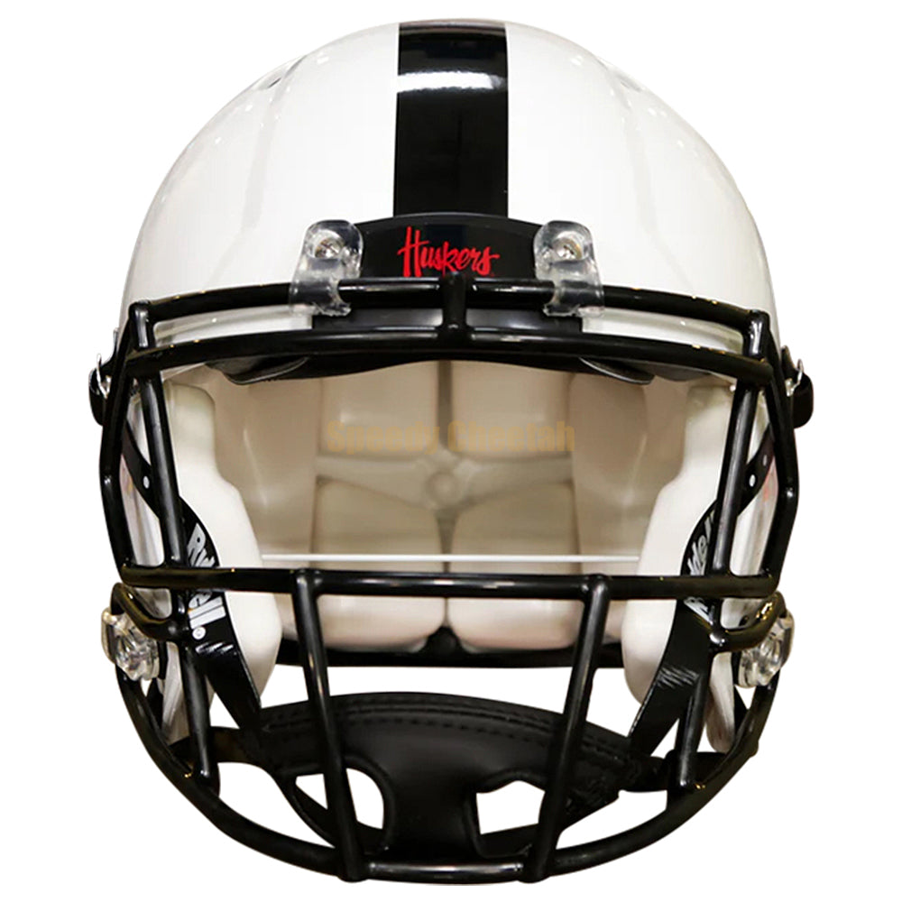 cornhuskers football helmet Riddell Nebraska Authentic Full Size SpeedFlex Style SP face mask Nebraska - HELMET HISTORY