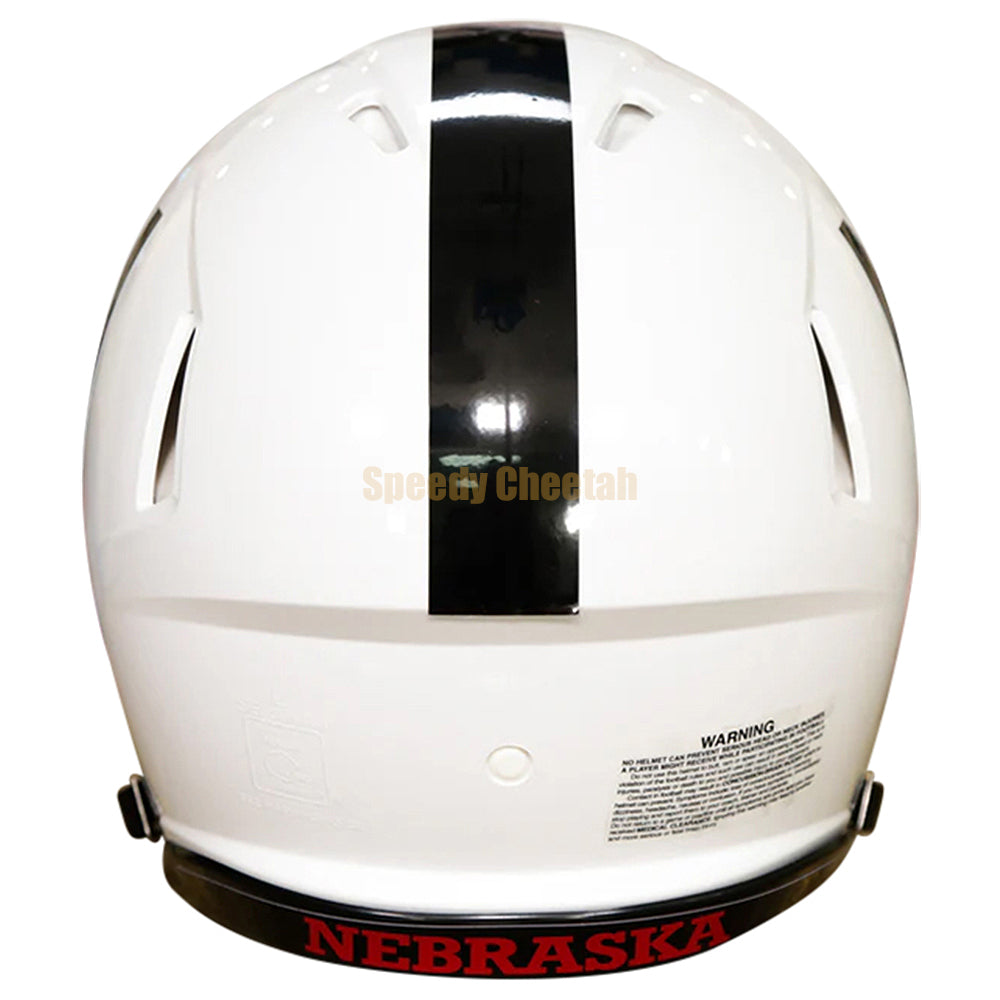 Nebraska Cornhuskers Riddell Speed Authentic Helmet - 2019 Black Alternate