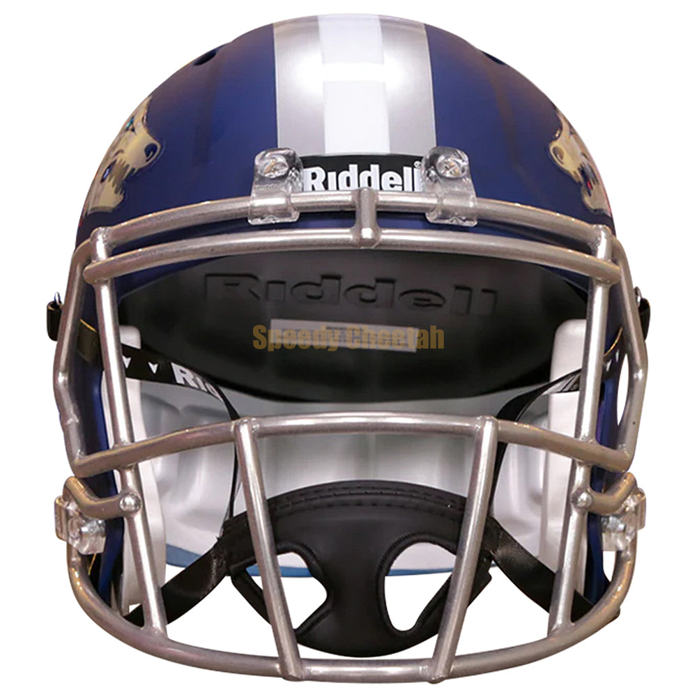 Nevada Wolf Pack Riddell Speed Replica Helmet