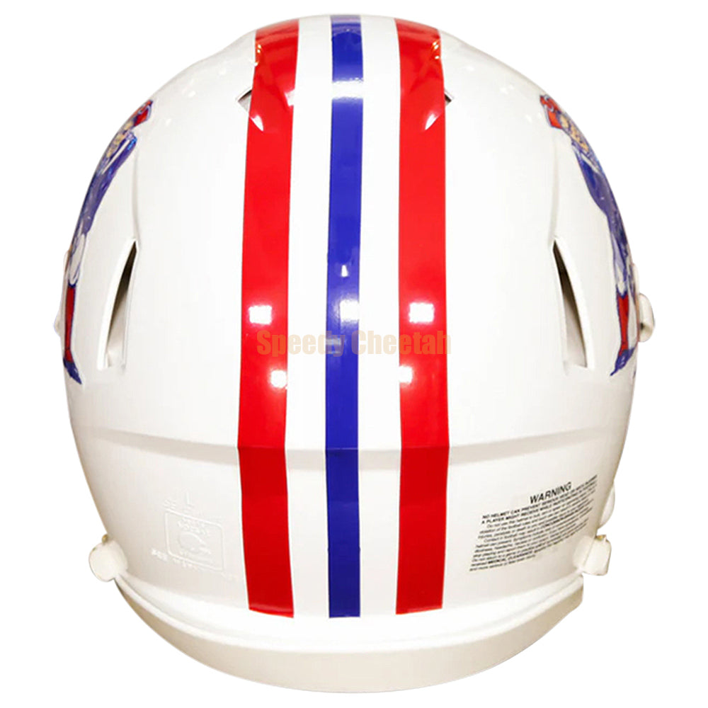 New England Patriots Riddell Speed Authentic Helmet - Throwback 1982-1989