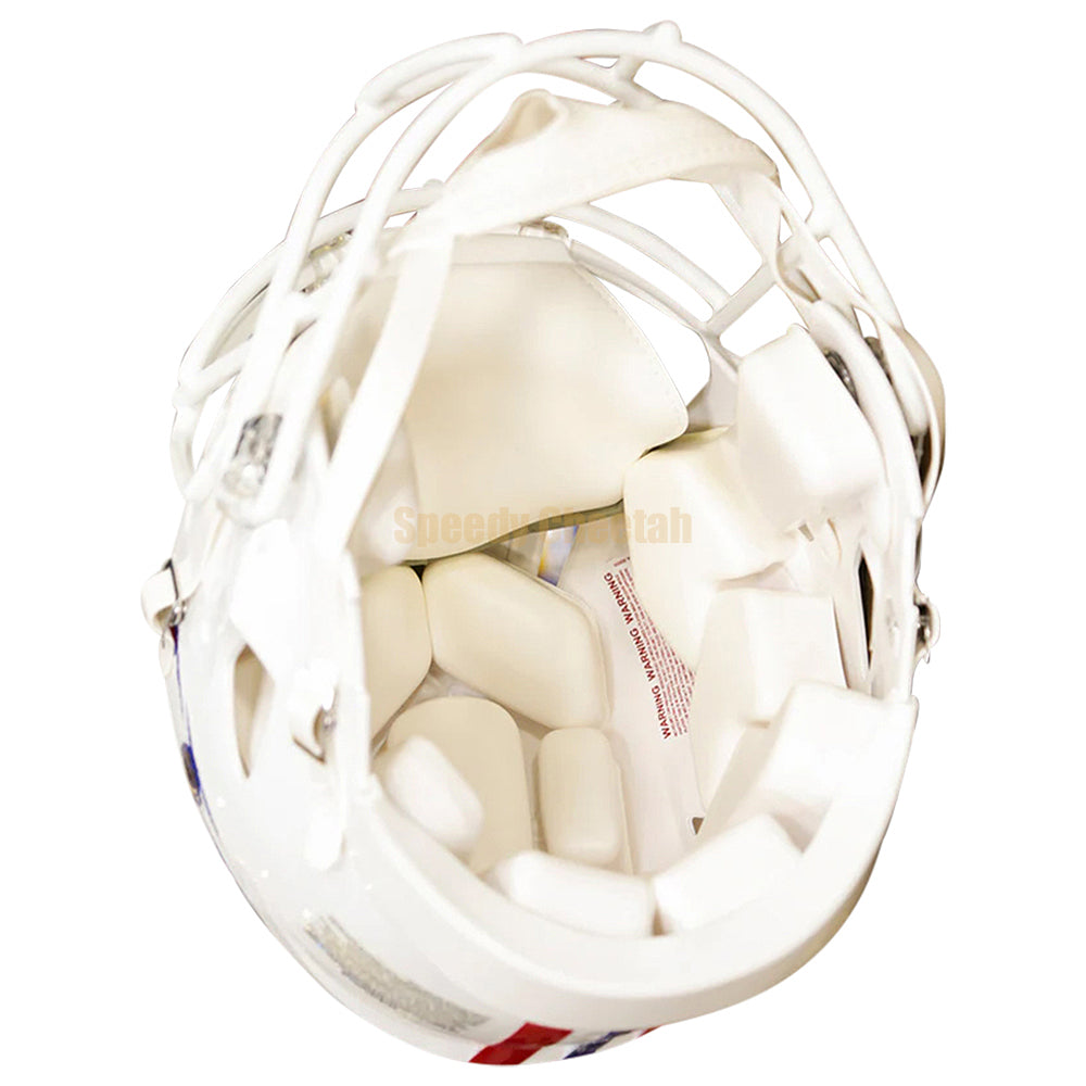 New England Patriots Riddell Speed Authentic Helmet - Throwback 1982-1989