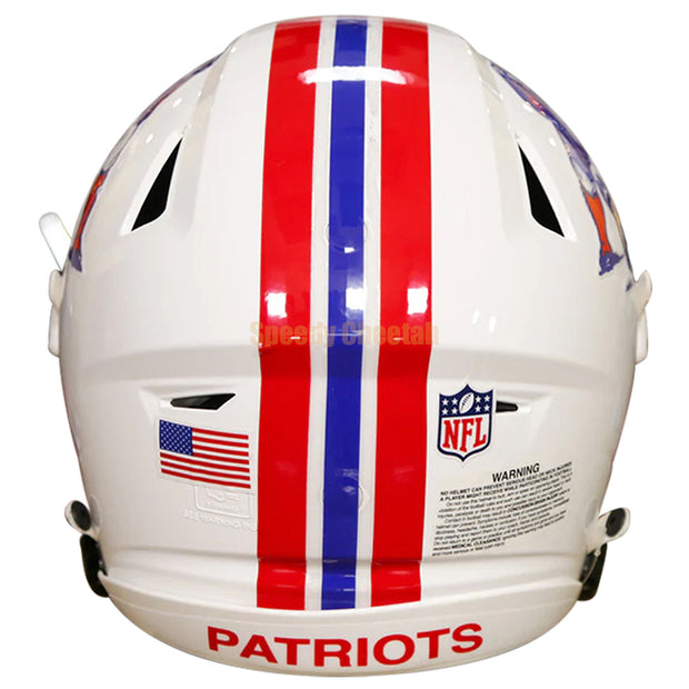 New England Patriots Riddell SpeedFlex Authentic Helmet - Throwback 1982-1989