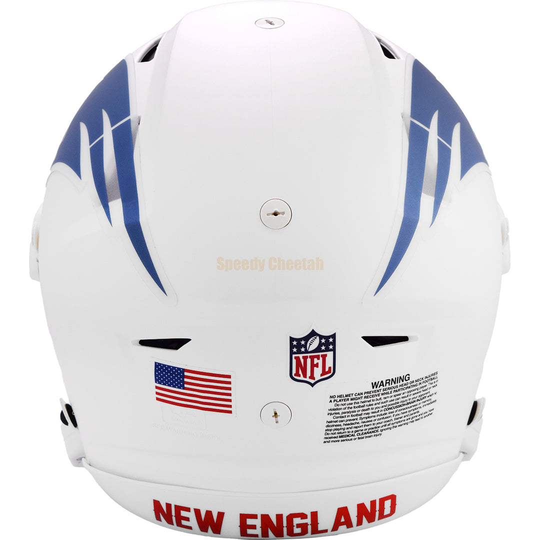 New England Patriots Riddell SpeedFlex Authentic Helmet - Rivalries 2025