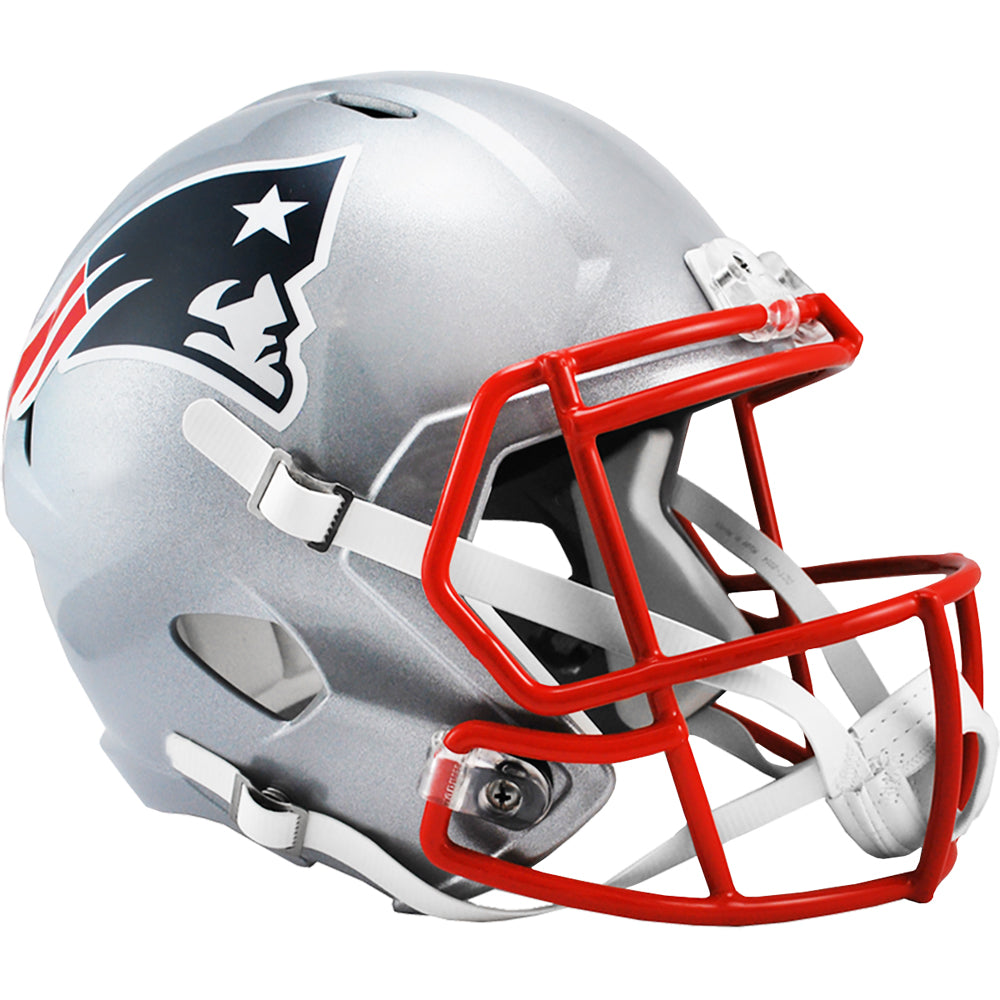 Riddell New England Patriots Speed Replica Helmet - Thumbnail 4