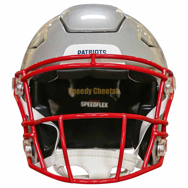 New England Patriots Riddell SpeedFlex Authentic Helmet Front View