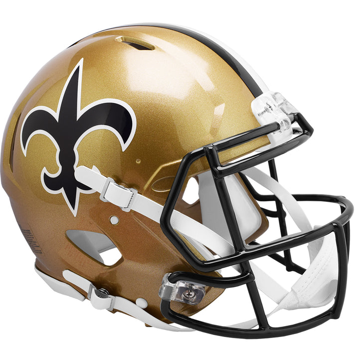 New Orleans Saints Riddell Speed Authentic Helmet - Throwback 1976-1999