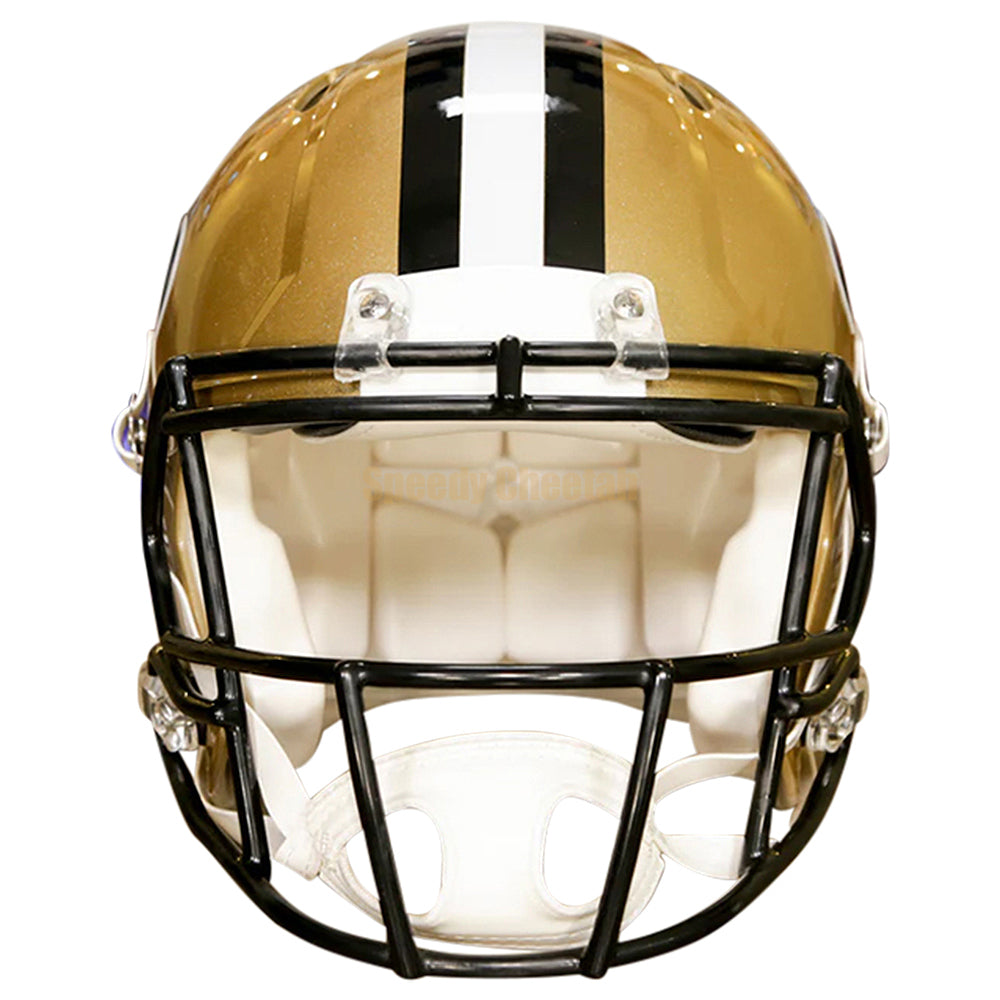 New Orleans Saints Riddell Speed Authentic Helmet - Throwback 1976-1999