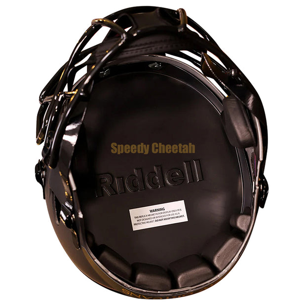 New Orleans Saints Riddell Speed Replica Helmet - Eclipse