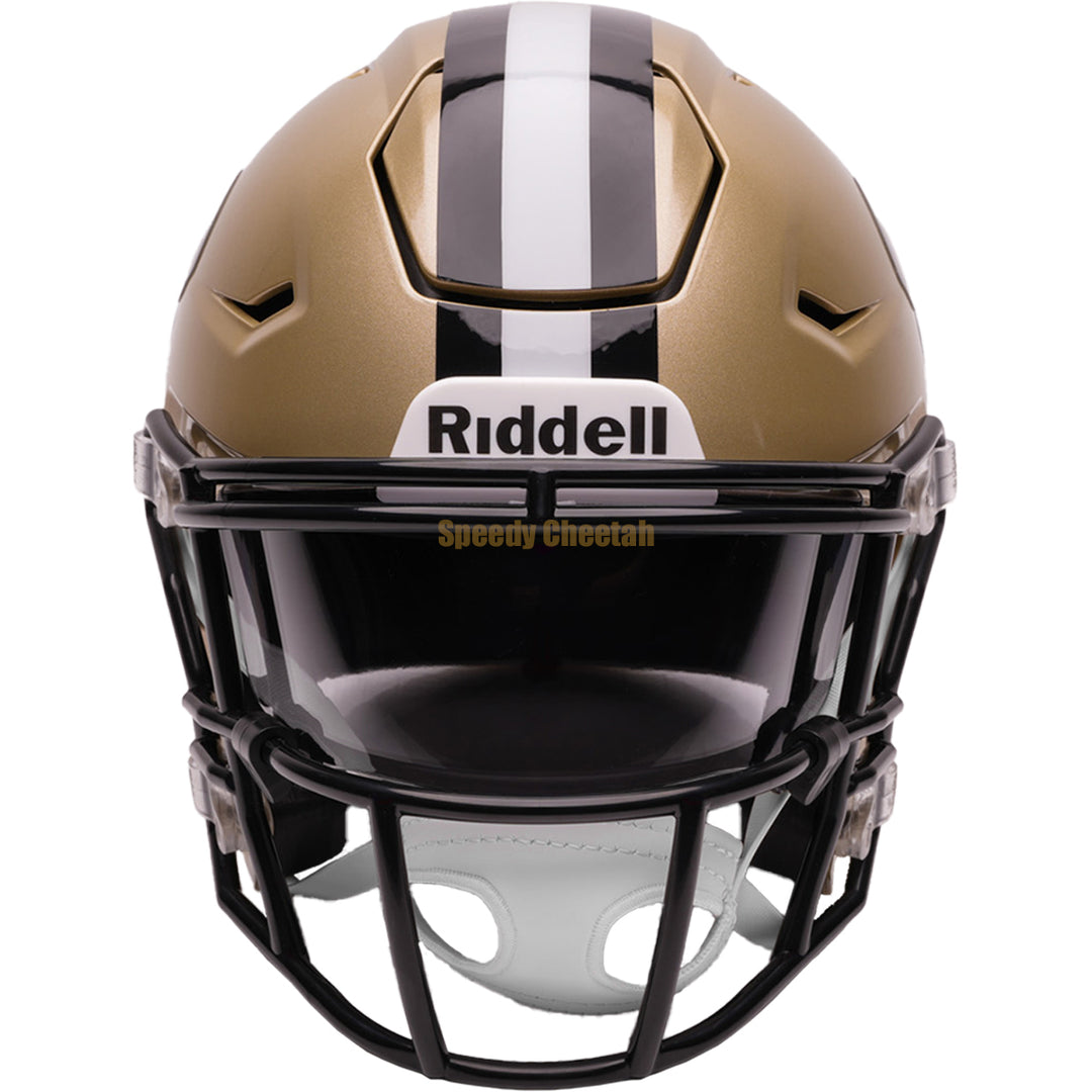 New Orleans Saints Riddell SpeedFlex Mid-Size MIDI Helmet
