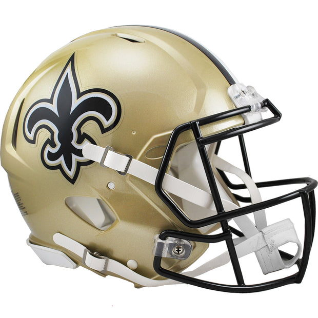 New Orleans Saints Riddell Speed Authentic Helmet Main View
