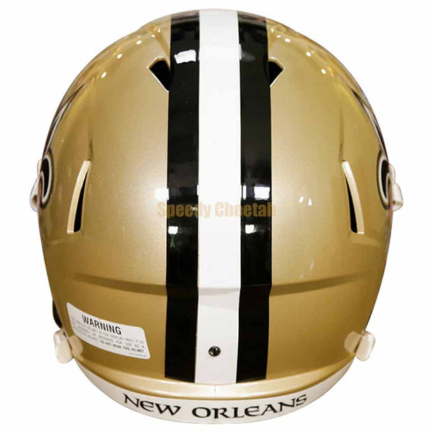 New Orleans Saints Riddell Speed Replica Helmet Side View