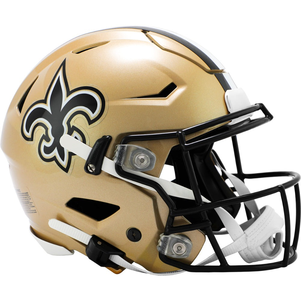 New Orleans Saints Riddell NFL Riddell Full Size Authentic Speed Flex Helmet, Large