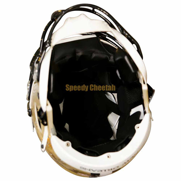 New Orleans Saints Riddell SpeedFlex Authentic Helmet Inside View
