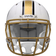 New Orleans Saints Riddell Speed Authentic Helmet - White Alternate 2025