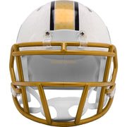 New Orleans Saints Riddell Speed Mini Helmet - White Alternate 2025