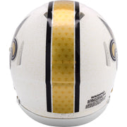 New Orleans Saints Riddell Speed Mini Helmet - White Alternate 2025