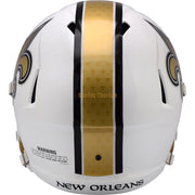 New Orleans Saints Riddell Speed Replica Helmet - White Alternate 2025