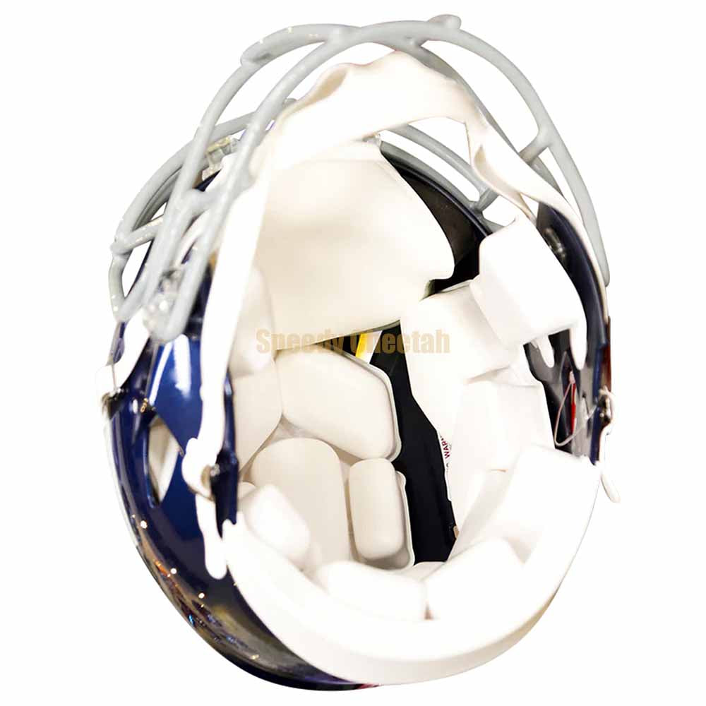 NY Giants Riddell Speed Authentic Helmet Inside View