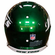 NY Jets Riddell Speed Authentic Helmet Back View