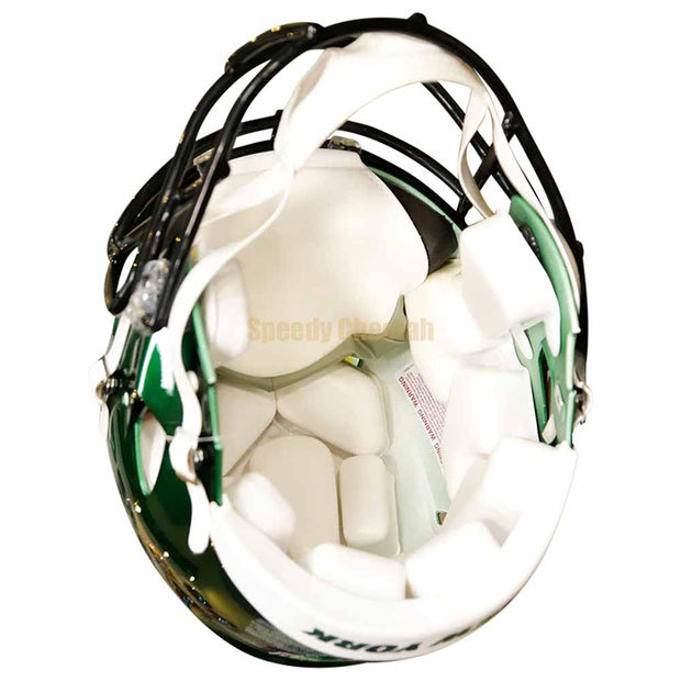 NY Jets Riddell Speed Authentic Helmet Inside View