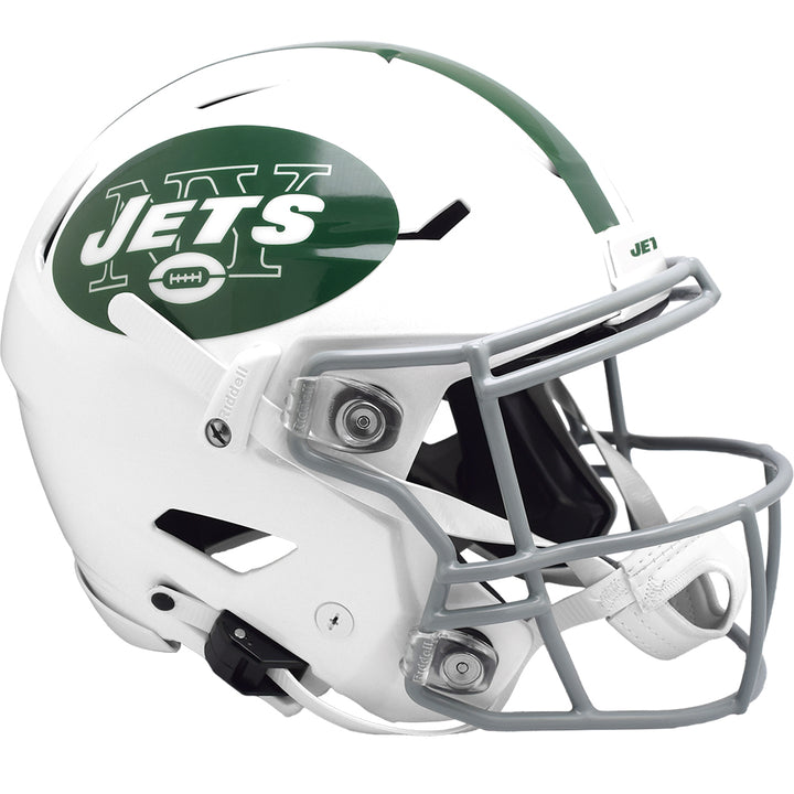 NY Jets Riddell SpeedFlex Authentic Helmet - White Alternate 2024