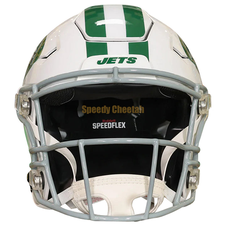NY Jets Riddell SpeedFlex Authentic Helmet - White Alternate 2024