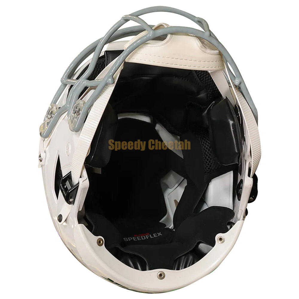 NY Jets Riddell SpeedFlex Authentic Helmet - White Alternate 2024
