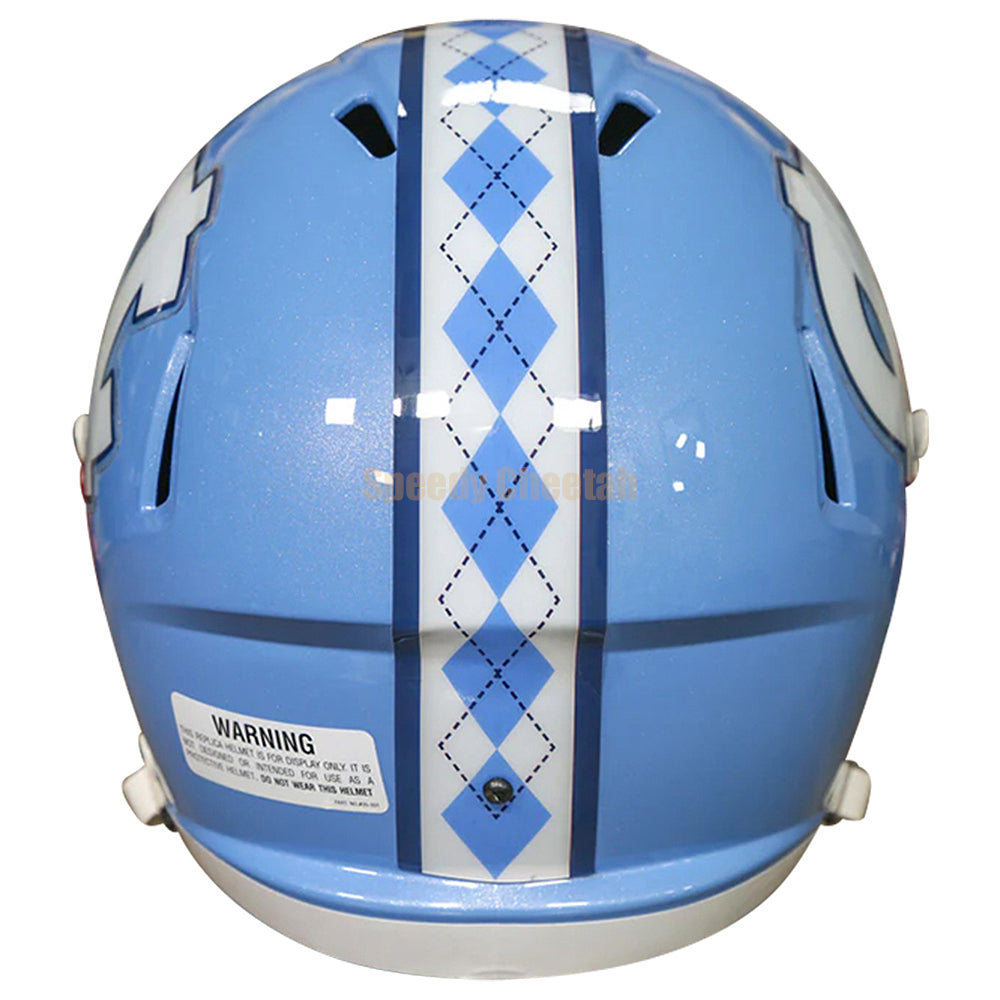 authentic unc football helmet Vinyl Decal Classic Carolina special order facemask worn by most of the star players who choose to wear the Speed NORTH CAROLINA TAR HEELS NCAA
