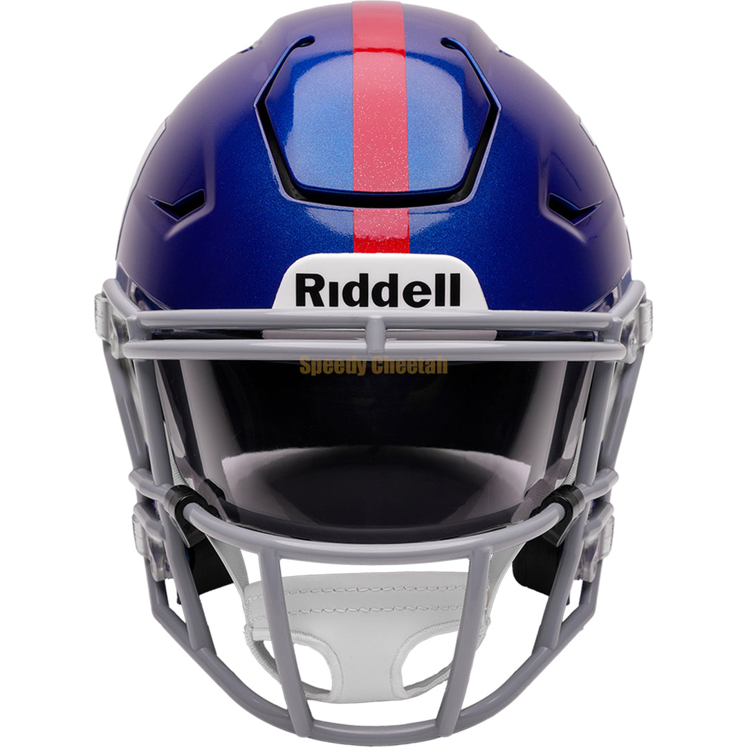 buy football helmet nyc New York Giants Riddell SpeedFlex Mid-Size MIDI Helmet – The Speedy Cheetah