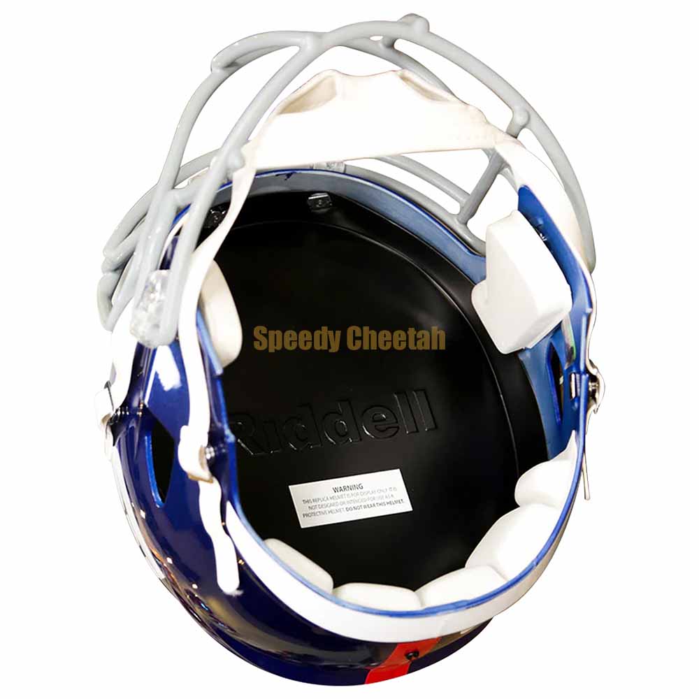 New York Giants Riddell Speed Replica Helmet – The Speedy Cheetah