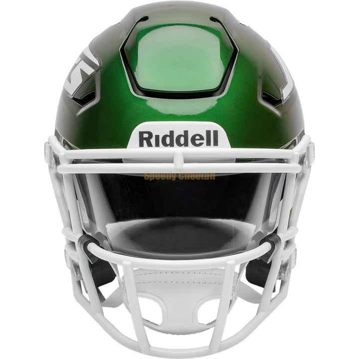 Jets Rave Helmet New York Jets Riddell SpeedFlex Mid-Size MIDI Helmet – The Speedy Cheetah
