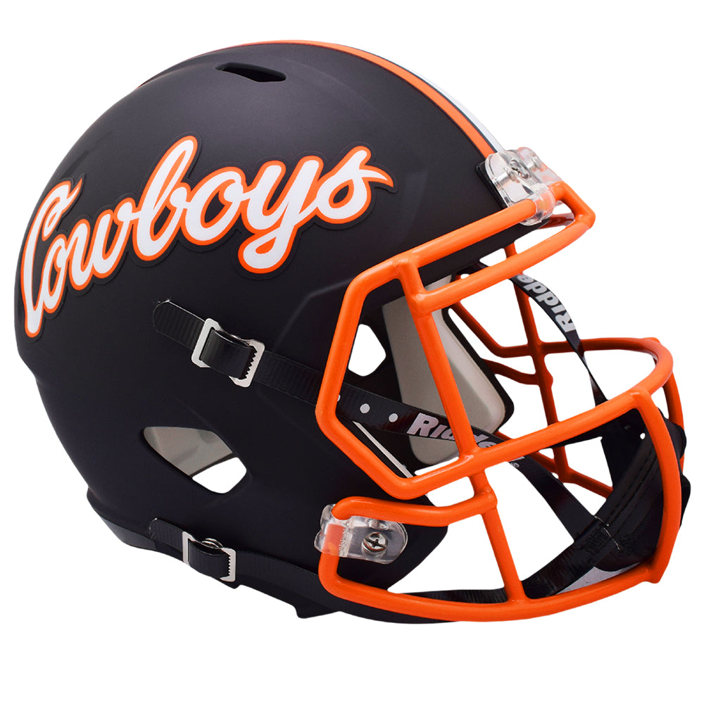 Riddell Oklahoma State Cowboys Speed Replica Helmet - Thumbnail 3