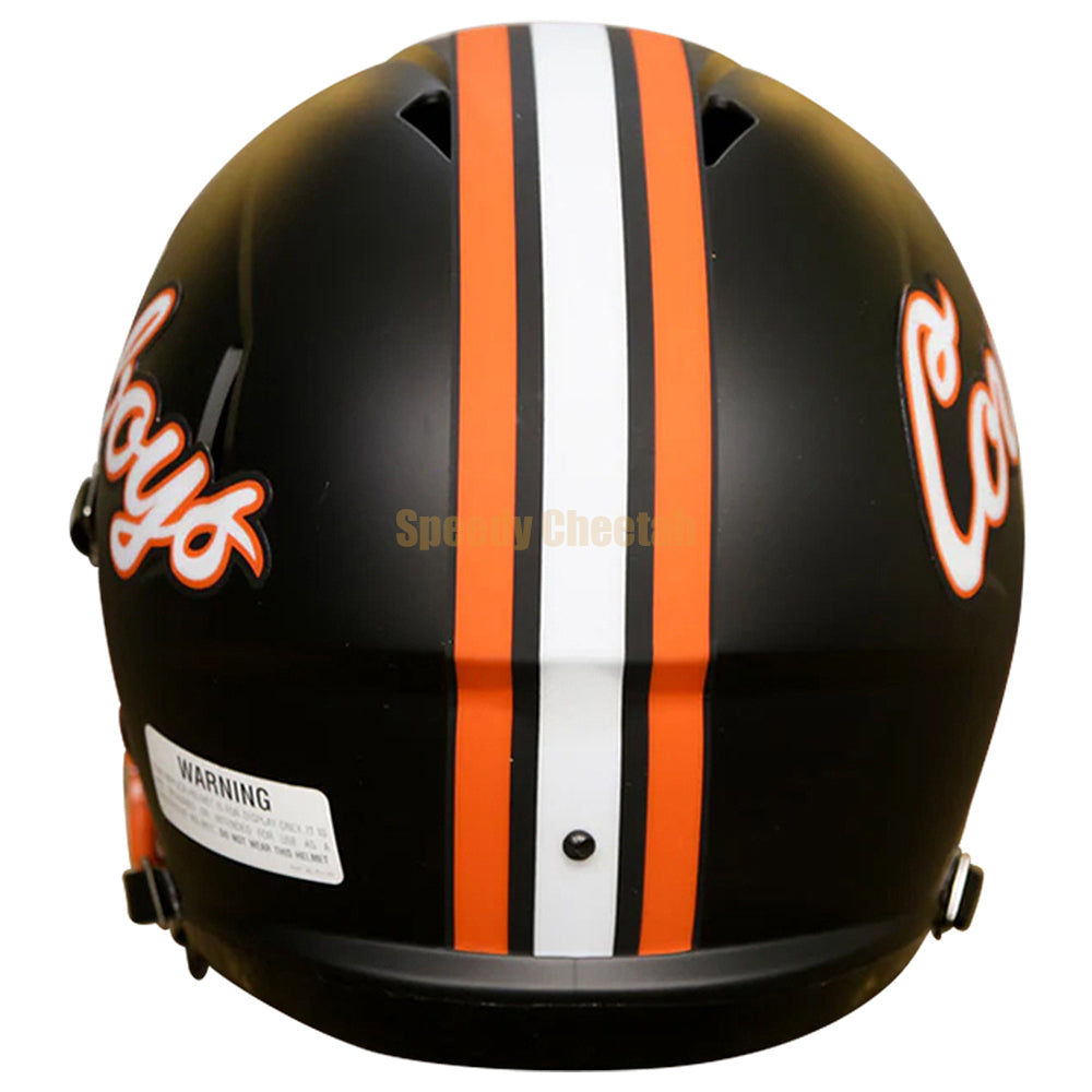 Riddell Oklahoma State Cowboys Speed Replica Helmet - Thumbnail 4