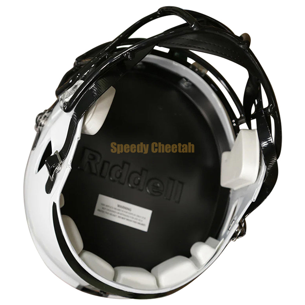 OK State Cowboys Riddell Speed Replica Helmet - Chrome Decal