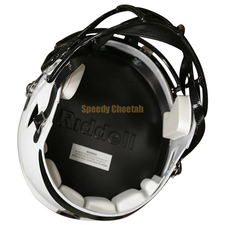 OK State Cowboys Riddell Speed Replica Helmet - Chrome Decal