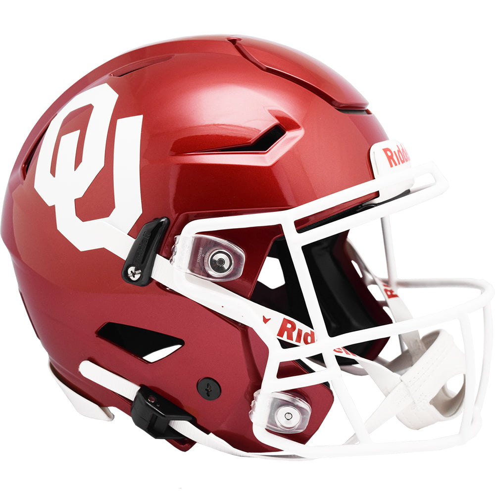 Oklahoma Sooners Riddell NCAA Riddell Full Size Authentic Speed Flex Helmet