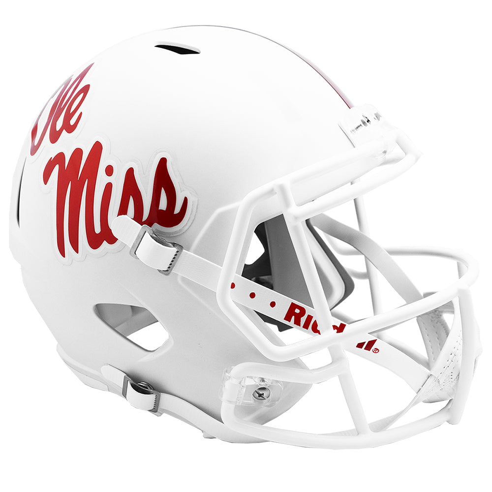 Riddell Ole Miss Rebels Speed Replica Helmet - Thumbnail 5