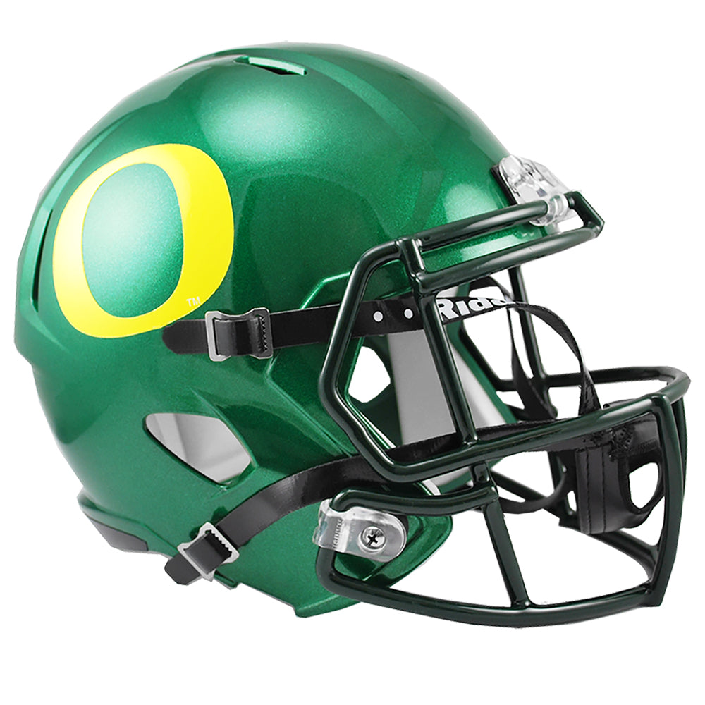 グリーン◾️University of Oregonアメフトヘルメット oregon-ducks-schutt-green-and-