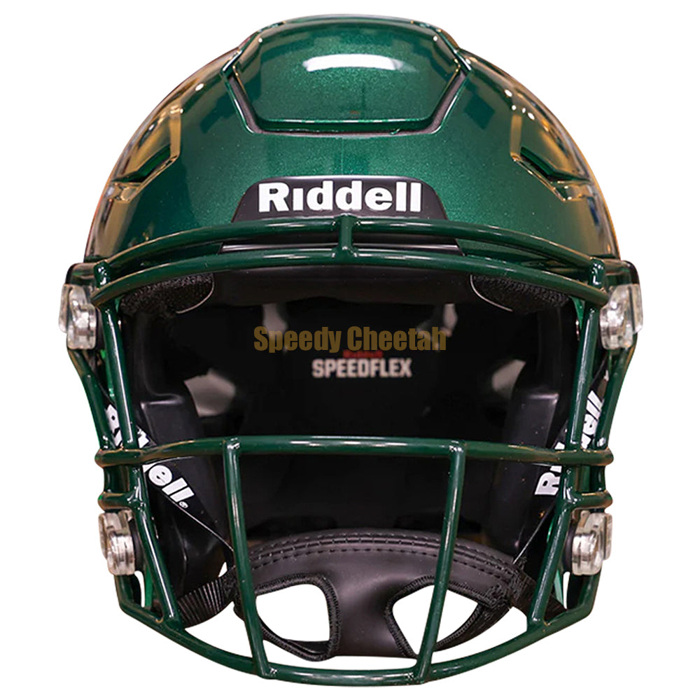 dark green speedflex helmet New York Jets Riddell Authentic Full Size Style 2024 Model yours after your favorite players set up or make a unique design of your own Green Gridiron Speedflex Varsity Helmet