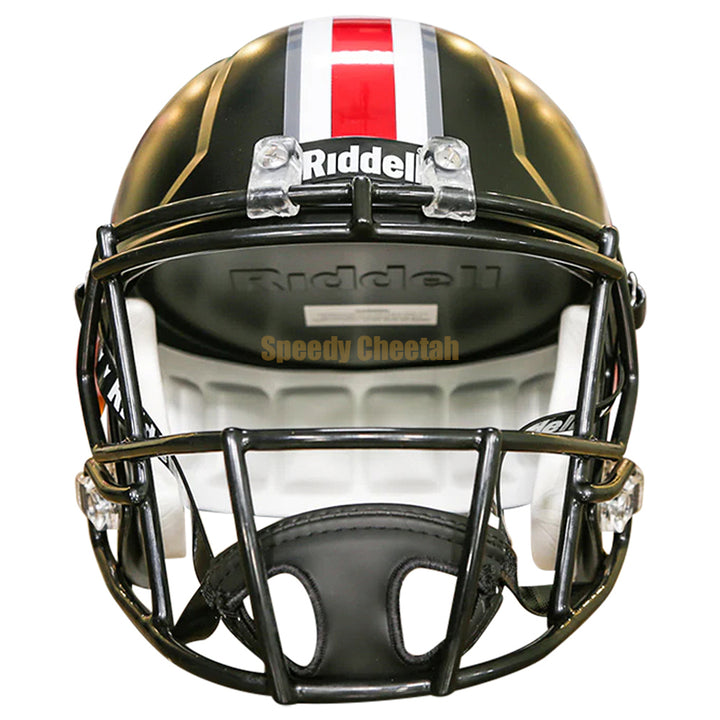 black football helmet osu Ohio State Buckeyes Authentic SpeedFlex SP face mask BLACK Ohio State Buckeyes Black