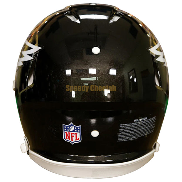 Philadelphia Eagles Riddell Speed Authentic Helmet - Black Alternate
