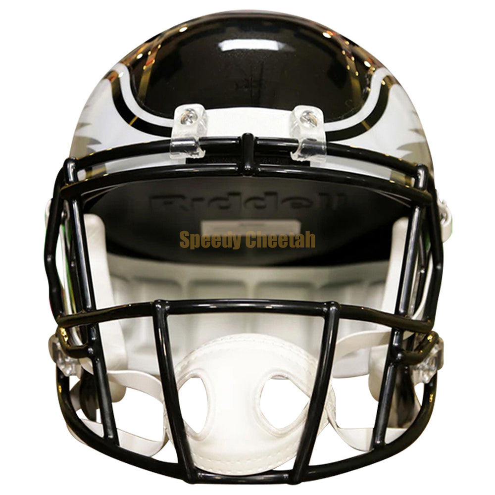 Philadelphia Eagles Riddell Speed Replica Helmet - Black Alternate 2022